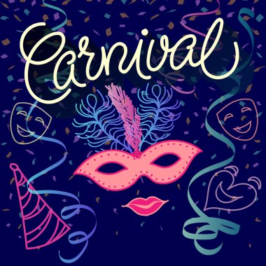 Karnaval Festival arka plan