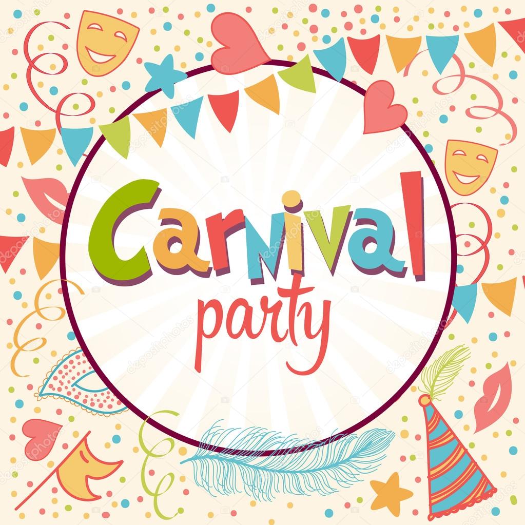 Carnival Party Badge