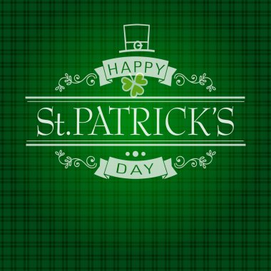 Aziz Patrick Günü vektör illüstrasyonu