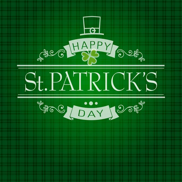 Aziz Patrick Günü vektör illüstrasyonu