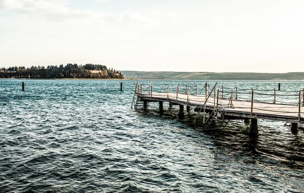 Portoroz promenade, Eslovénia . — Fotografia de Stock