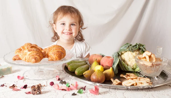 Здорова їжа для дітей . — стокове фото