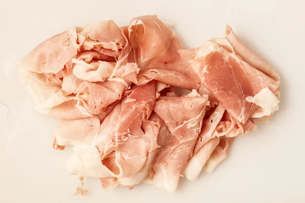 Fette di prosciutto italiano — Foto Stock