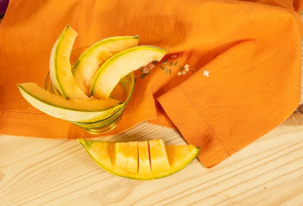 Deser melonowy — Zdjęcie stockowe