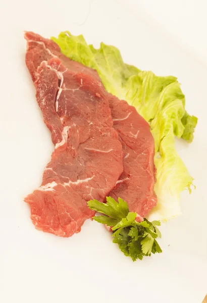 Slices of beef — Stock Photo, Image