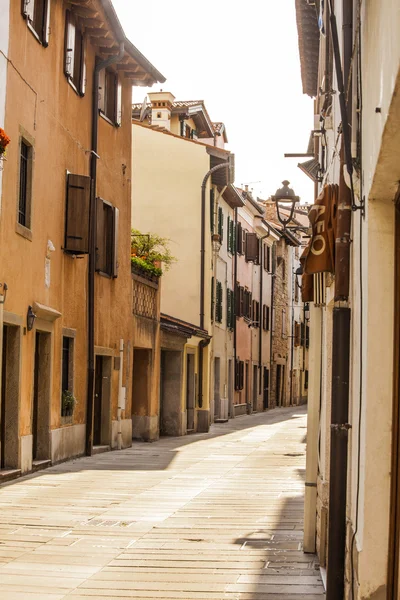 Muggia, détails des rues — Photo