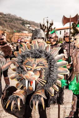 Karnaval geçit Muggia, İtalya