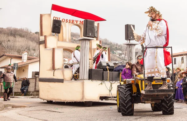 Desfile de Carnaval de Muggia, Itália — Fotografia de Stock