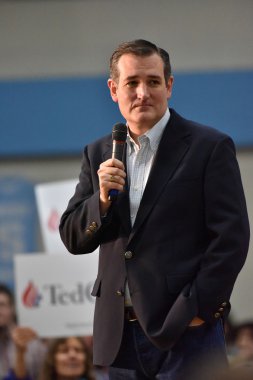 St. Louis, Mo ABD kampanyalarda Ted Cruz.