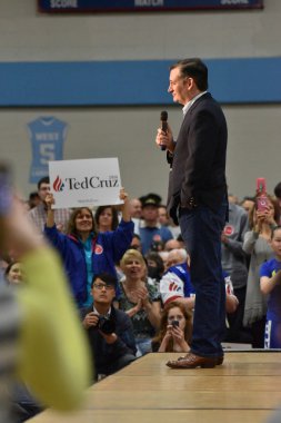 St. Louis, Mo ABD kampanyalarda Ted Cruz.