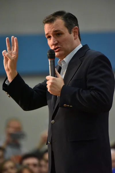 TED Cruz εκστρατείες στις Ηνωμένες Πολιτείες Αμερκής St. Louis, Mo. — Φωτογραφία Αρχείου