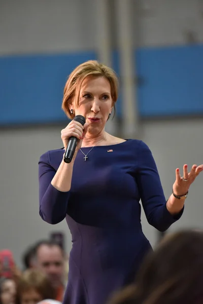 Carly Fiorina Ted Cruz Campaña en St. Louis, MO U.S.A . — Foto de Stock