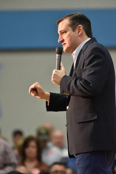 TED Cruz εκστρατείες στις Ηνωμένες Πολιτείες Αμερκής St. Louis, Mo. — Φωτογραφία Αρχείου