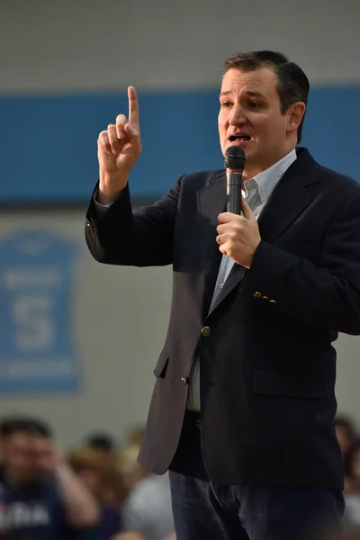 TED Cruz εκστρατείες στις Ηνωμένες Πολιτείες Αμερκής St. Louis, Mo. — Φωτογραφία Αρχείου