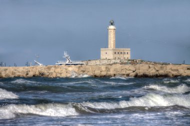 Vieste'nın deniz feneri (İtalya)