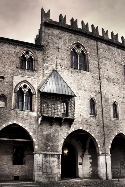 Herceg Palace (Mantova - Olaszország) Jogdíjmentes Stock Fotók