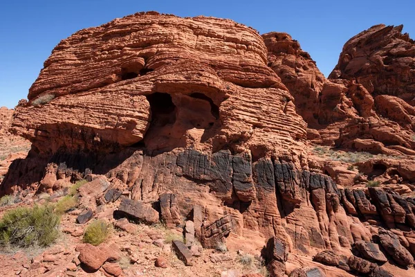 Rote Sandsteinformationen Valley Fire State Park Nevada Usa Nordamerika — Stockfoto