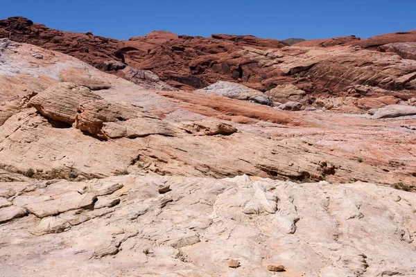 Coloured Sandstone Formations Valley Fire State Park Nevada Usa North — Stock Photo, Image