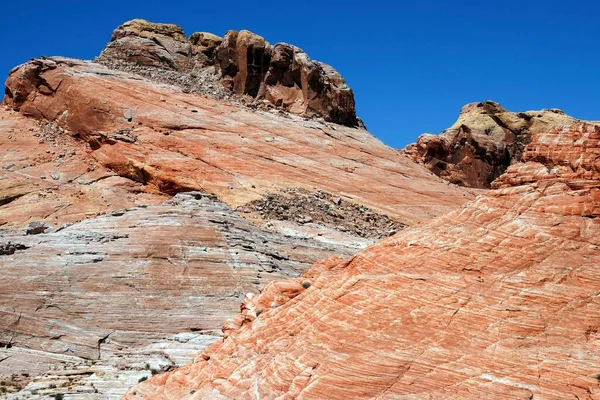 Coloured Sandstone Formations Valley Fire State Park Nevada Usa North — Stock Photo, Image