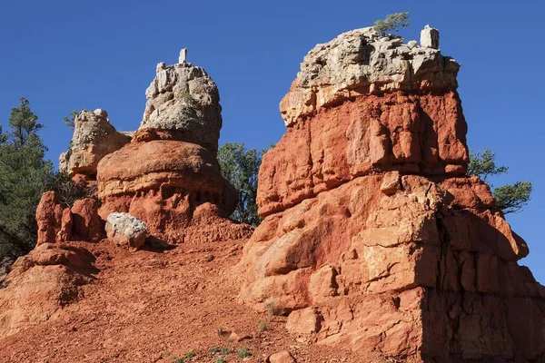 Durch Erosion Entstandene Felsformationen Red Canyon Utah Usa Nordamerika — Stockfoto