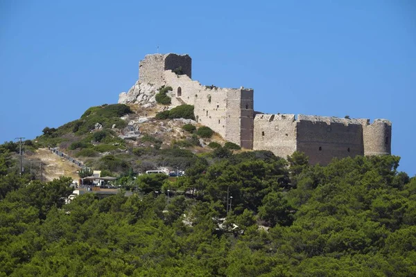 Руины Критинии Род Додеканес Греция Европа — стоковое фото