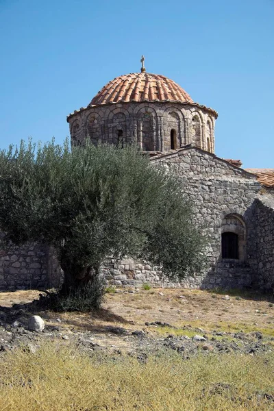 Monasterio Thari Rodas Dodecaneso Grecia Europa — Foto de Stock