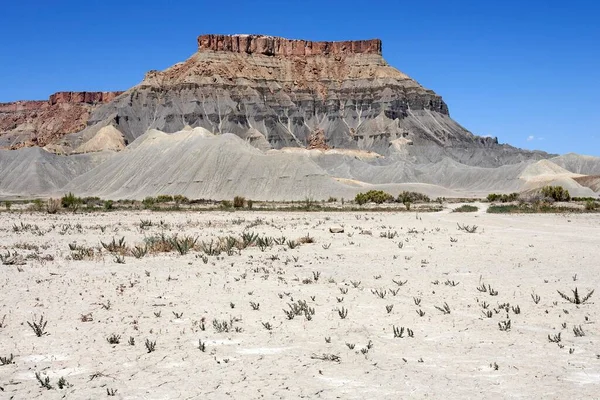 Table Mountain Factory Butte Caineville Utah Förenta Staterna Nordamerika — Stockfoto