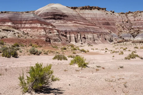 Coloured Rock Formations Utah State Route Hanksville Utah Usa North — Stock Photo, Image