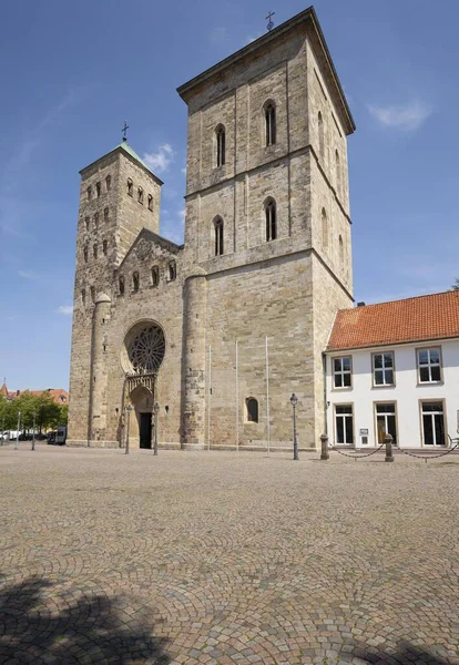 Peter Cathedral Historisch Centrum Osnabrck Nedersaksen Deutschlnad — Stockfoto