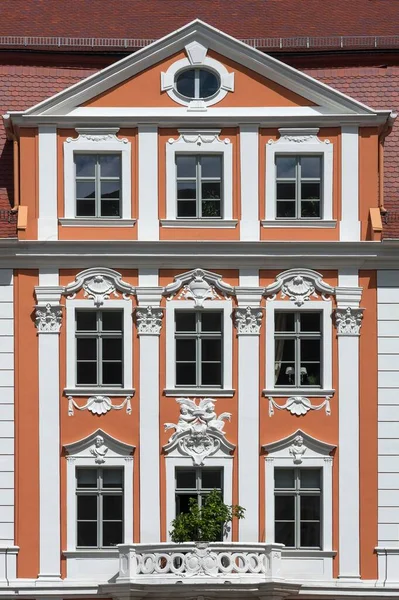 Napoleon House Μπαρόκ Obermarkt Grlitz Άνω Λουζατία Σαξονία Γερμανία Ευρώπη — Φωτογραφία Αρχείου