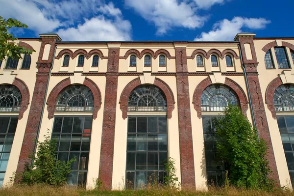 Antiga Fábrica Hoje Sala Exposições Pomologische Gartenstrasse Grlitz Alta Lusácia — Fotografia de Stock