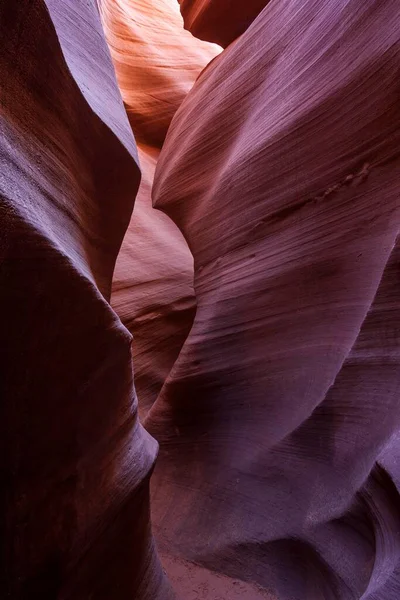 Colourful Sandstone Formations Lower Antelope Canyon Slot Canyon Page Arizona — Stock Photo, Image