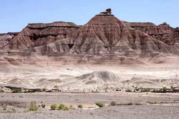 Rocks Barren Landscape Erosion Highway Cameron Arizona Usa North America — Stock Photo, Image