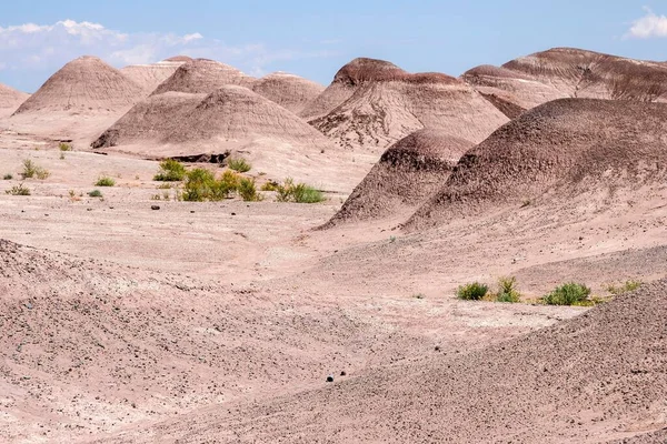 Barren Hills Eroded Landscape Highway Cameron Arizona Usa North America — Stock Photo, Image