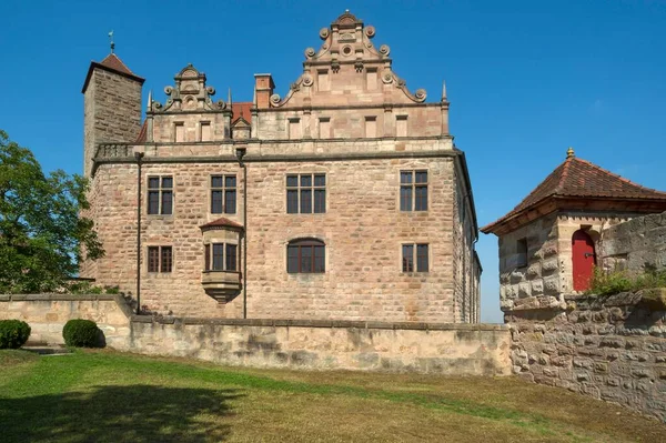 Schloss Cadolzburg Cadolzburg Mittelfranken Bayern Deutschland Europa — Stockfoto