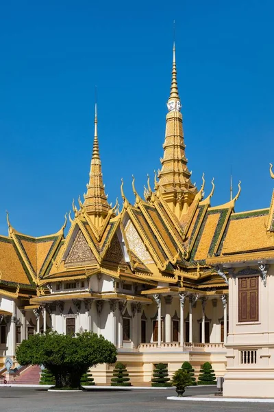 Sala Del Trono Preah Tineang Tevea Vinichhay Sala Coronación Palacio —  Fotos de Stock