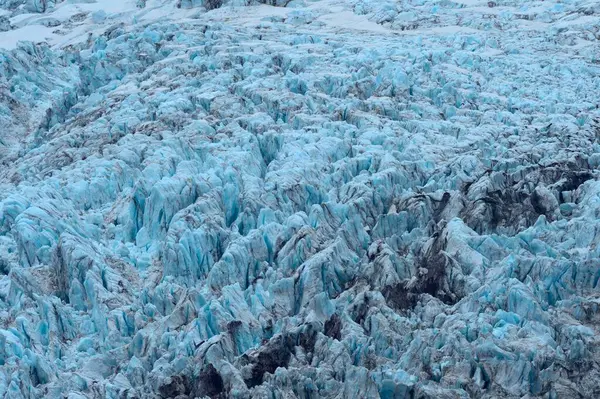 Glacier Details View Skaftafell National Park Southern Iceland — 스톡 사진