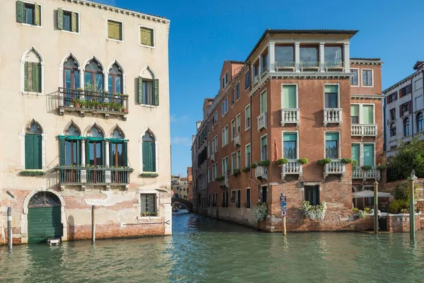 Rio San Marcuola Canal Grande Vor Cannaregio Venedig Venetien Italien — Stockfoto