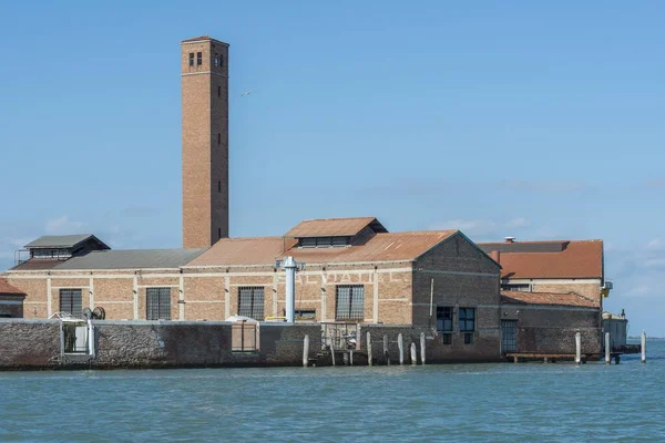 Oficinas Dos Fabricantes Vidro Ilha Murano Veneza Veneto Itália Europa — Fotografia de Stock