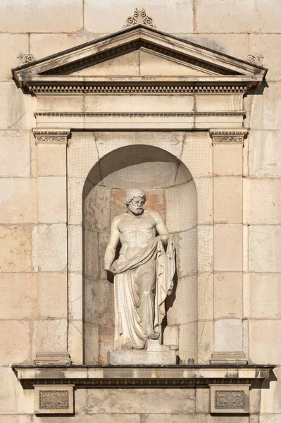 Rzeźba Prometeusza Glyptothek Knigsplatz Monachium Bawaria Górna Bawaria Niemcy Europa — Zdjęcie stockowe