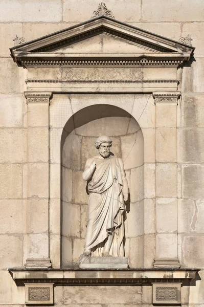 Скульптура Дедала Глиптотека Книгсплац Мюнхен Бавария Верхняя Бавария Германия Европа — стоковое фото