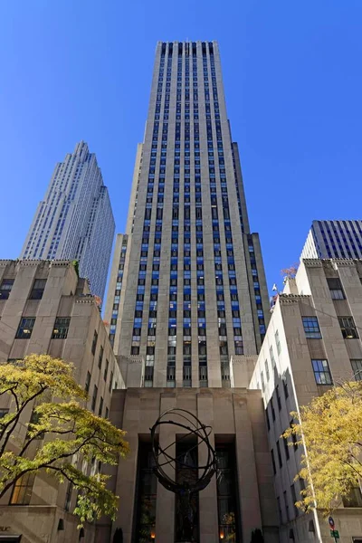 Rockefeller Center Manhattan New York Usa North America — Stock Photo, Image