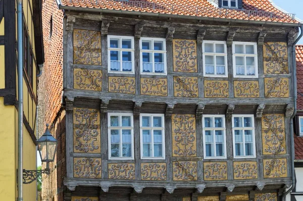 Casa Nikolaus Dietrich Giseke Património Mundial Unesco Quedlinburg Harz Saxónia — Fotografia de Stock