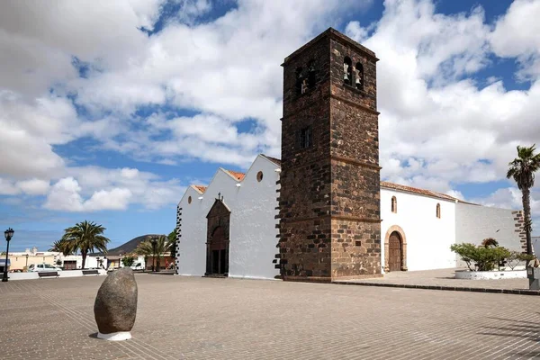 Iglesia Nuestra Seora Candelaria Oliva Fuerteventura Ilhas Canárias Espanha Europa — Fotografia de Stock