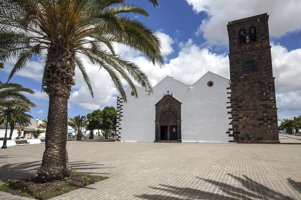 Iglesia Nuestra Seora Candelaria Oliva Fuerteventura Kanárské Ostrovy Španělsko Evropa — Stock fotografie