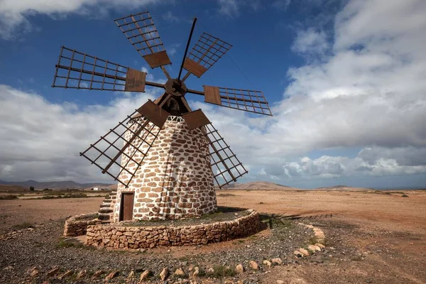 Windmill Molino Tefa Tefia Fuerteventura Canary Islands スペイン ヨーロッパ — ストック写真