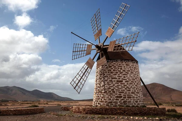 Windmill Molino Tefa Tefia Fuerteventura Canary Islands スペイン ヨーロッパ — ストック写真