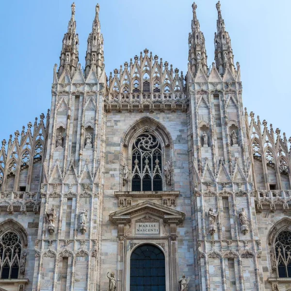 Catedral Milán Piazza Del Duomo Milán Italia Europa — Foto de Stock