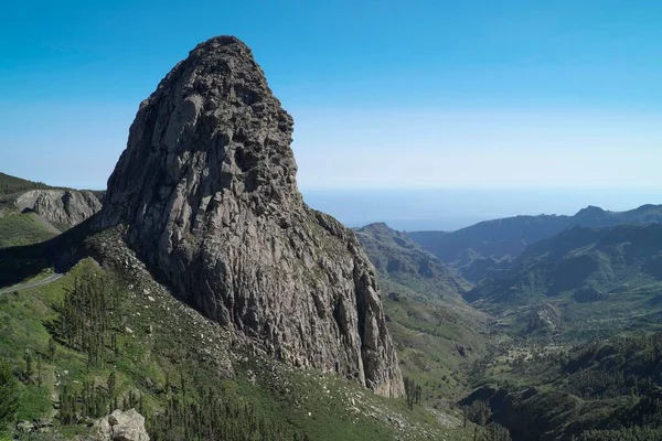 Roque Agando Los Roques Gomera Ilhas Canárias Espanha Europa — Fotografia de Stock