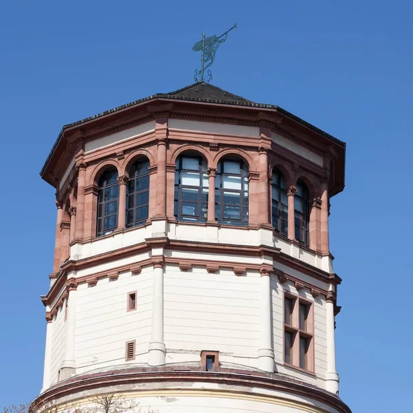 Maritime Museum Castle Tower Dsseldorf North Rhine Westphalia Alemanha Europa — Fotografia de Stock